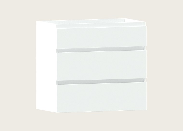 Mueble de baño Nori One, tres cajones